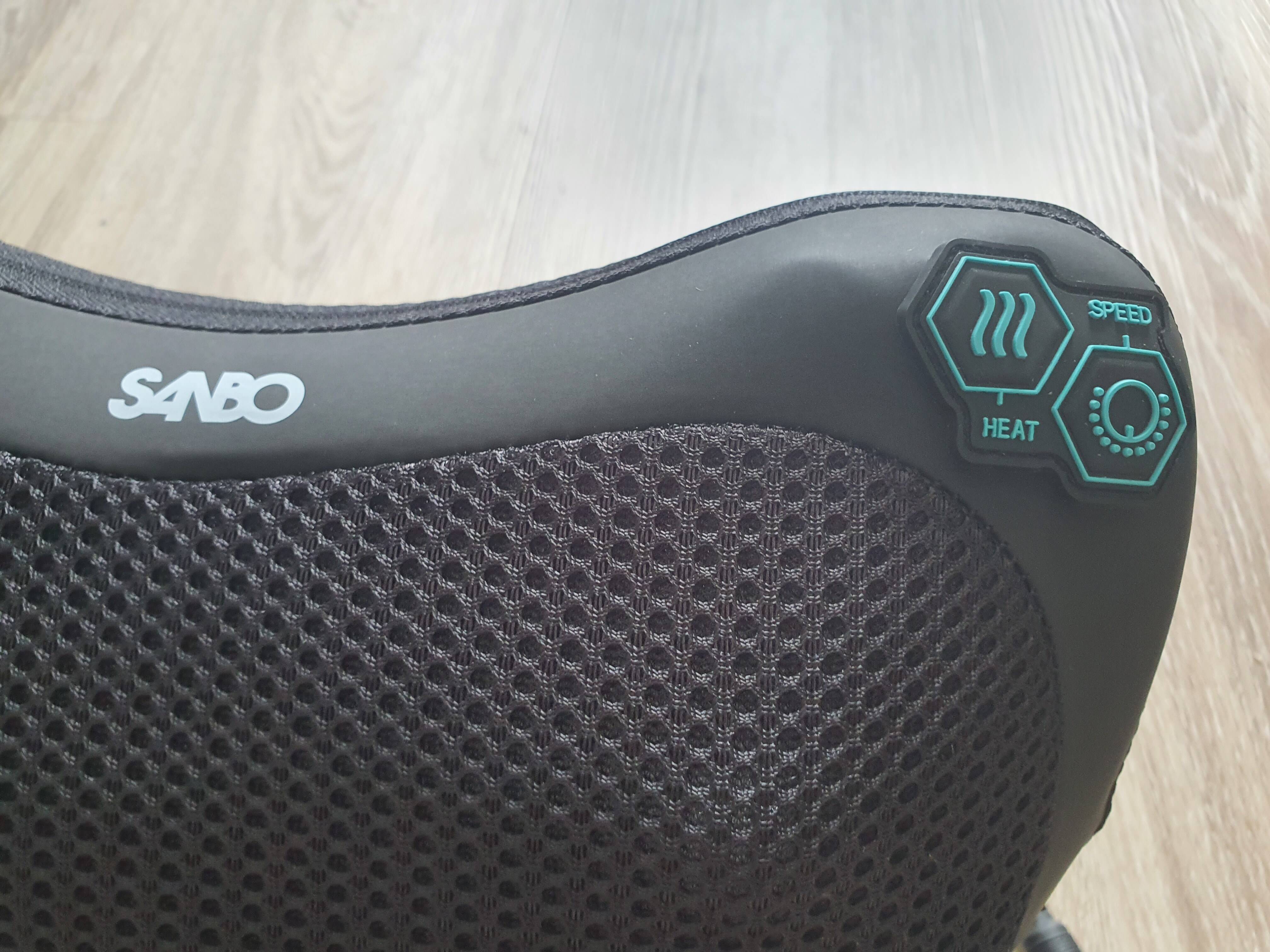 Sanbo massagekussen knoppen